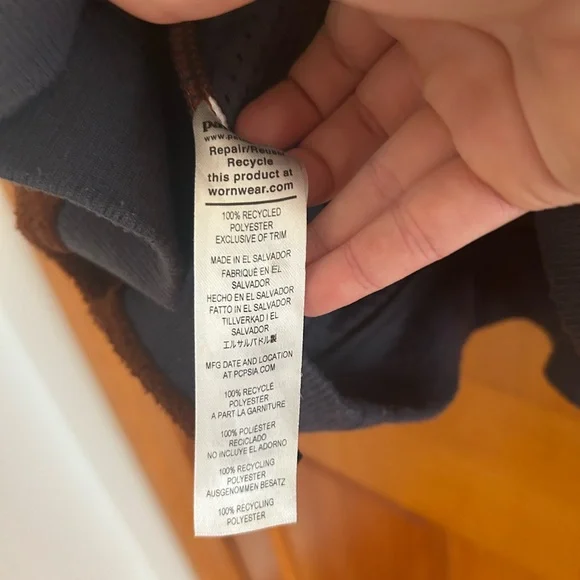 Patagonia Shearling Button Fleece Pullover Men’s M - Picture 6 of 6